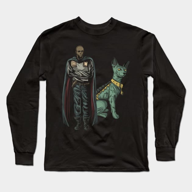 The will and lying Cat Long Sleeve T-Shirt by LegendaryPhoenix